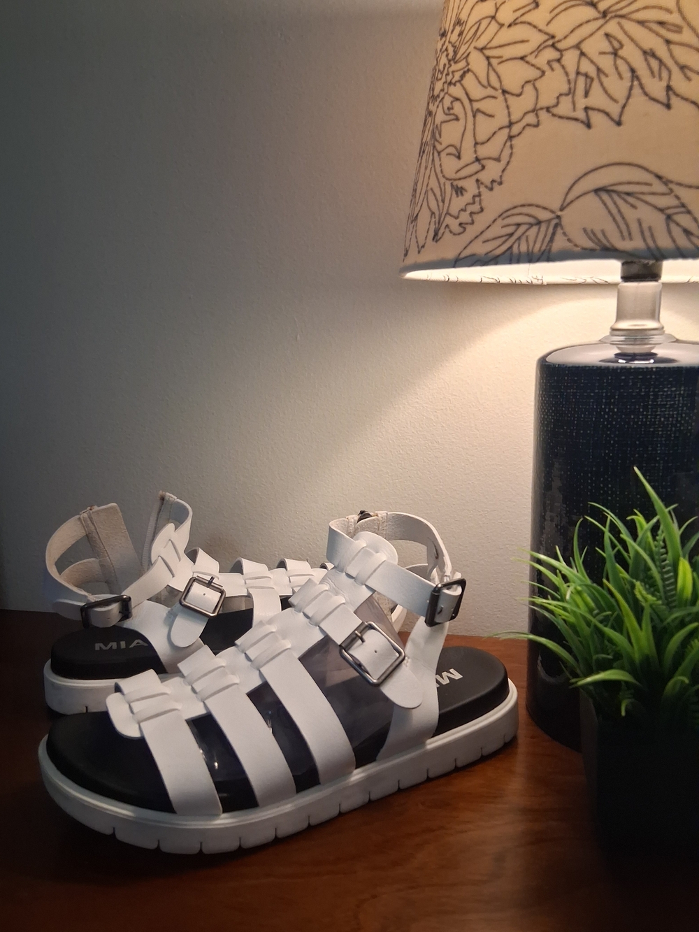 MIA Kids White Strappy Sandals